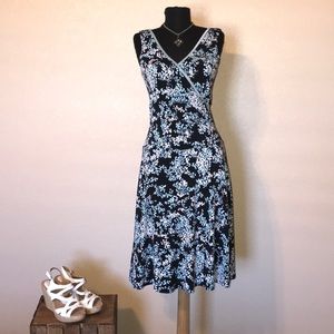 B Darlin Black Mint Spring Wrap Dress Sz 5/6